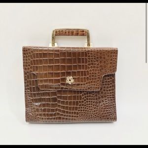 Vintage Faux Leather Purse